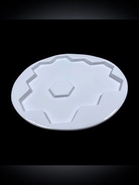 CB2 by Crate&Barrel Geometric Shaped Ceramic Platter